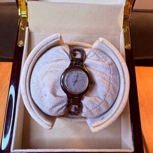 Guess Black Chrome G Hollow Out Ladies' Watch G65912L, 25mm